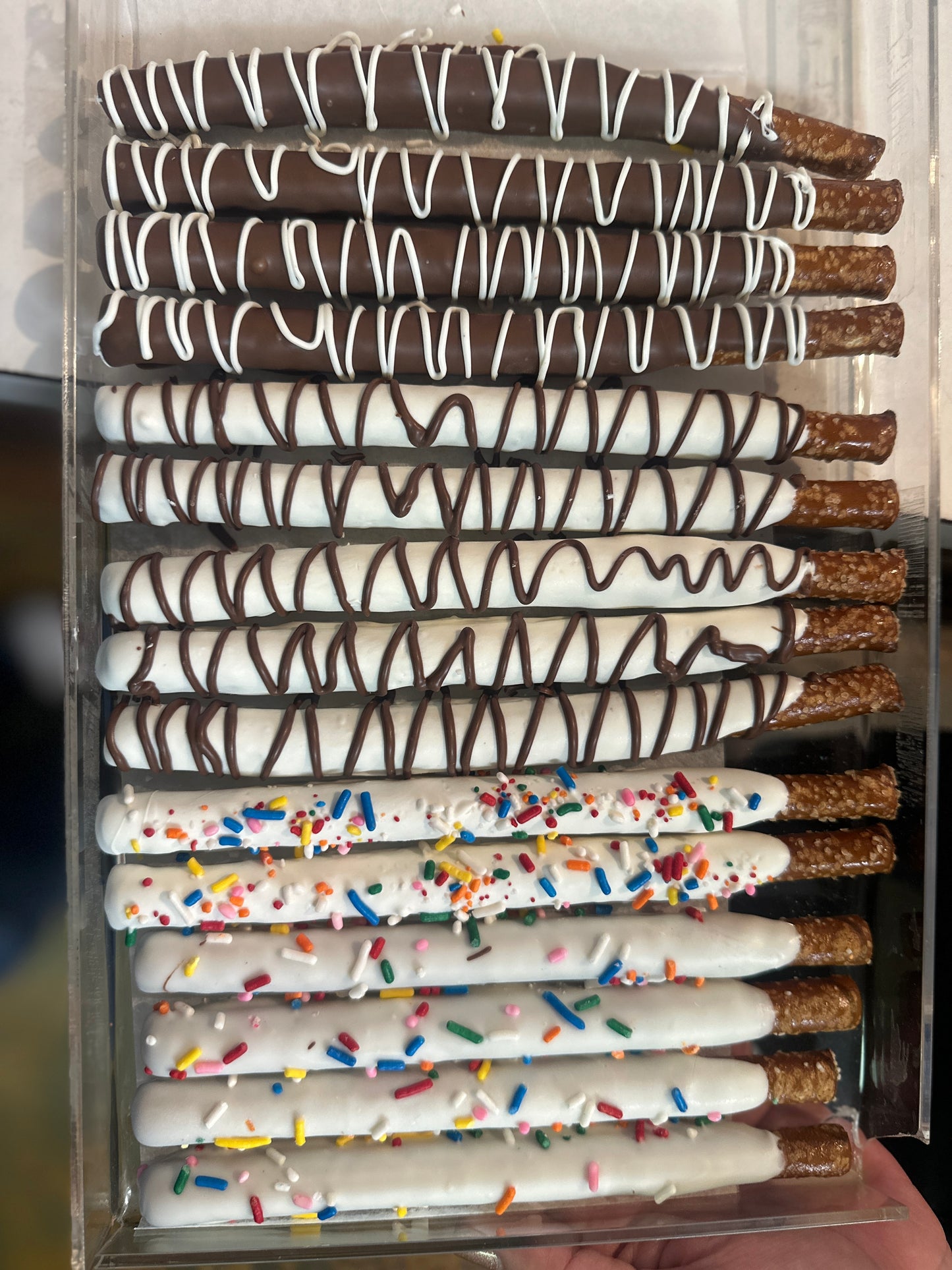 Custom Fruit Tray Add-Ons: Pretzel Rods