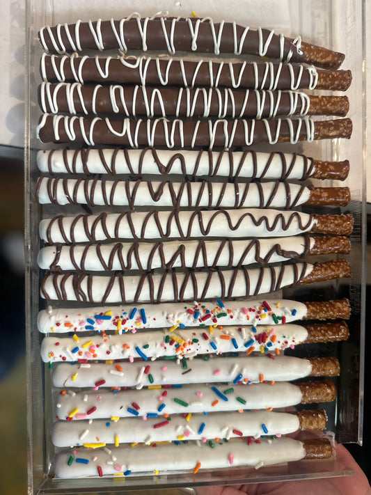 Custom Fruit Tray Add-Ons: Pretzel Rods